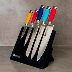 Cepo de Cuchillos Magnéticos Trento 5 piezas Colores en internet