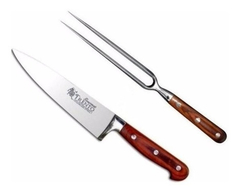 Cuchillo Trento Gourmet Asador Set cuchillo y tenedor