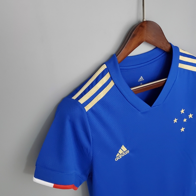 camisa cruzeiro adidas feminina