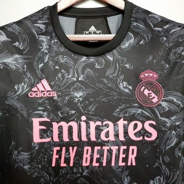 real madrid rosa e preta