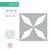 Stencil DecoLab Rombo - comprar online