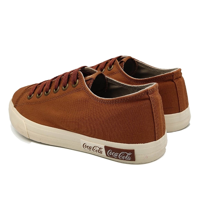 Tênis Feminino Coca Cola Basket Suede Caramelo Original Cc1447 - Bem  Calçados