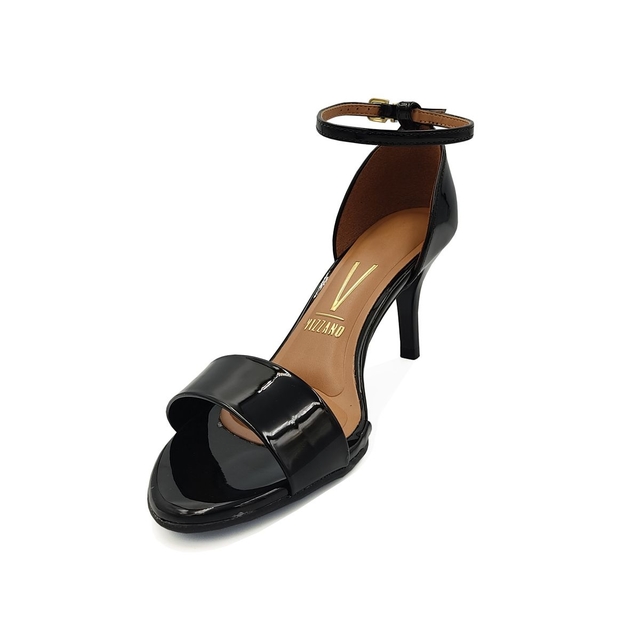Sandalia Vizzano Salto Gisele Verniz Preto 6276.416 - Compre Agora - A
