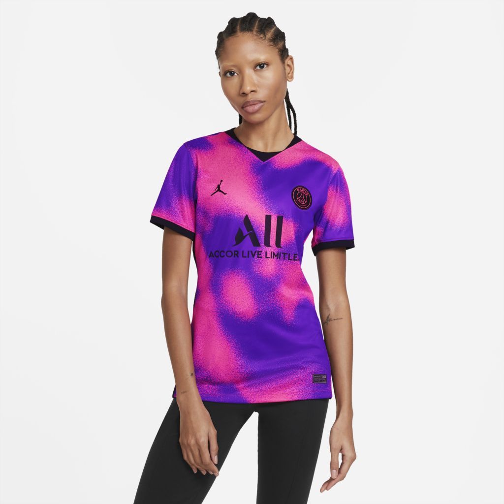 Camisa Do Psg Rosa 2021 22