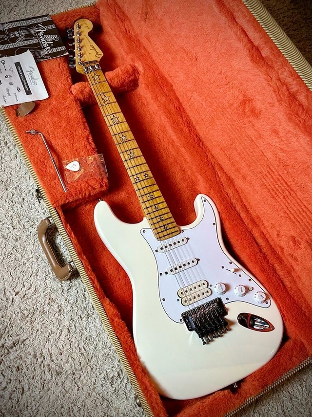 Fender Stratocaster Richie Sambora Signature U.S.A. 1997 Arctic White.