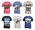 Kit Com 50 Camisetas Estampadas Masculinas - Top Premium - Baratas - Preço de Fábrica