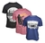 Kit Com 50 Camisetas Estampadas Masculinas - Top Premium - Baratas - Preço de Fábrica