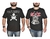 Imagem do Kit 2 Camisetas Banda De Rock - Top - Camisa De Banda