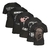 Imagem do Kit Com 5 Camiseta Banda De Rock - 100% Algodão - Top