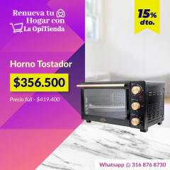 Horno Tostador 21L 1500W COPPER HE2101