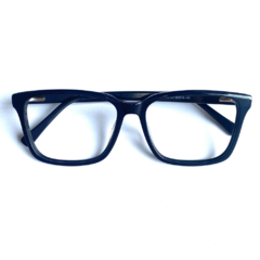 Armação de óculos masculino quadrado azulado
