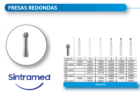 FRESA FG N°4 SSWHITE X1