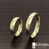 PAR DE ALIANÇAS EM OURO 18K REF. 111100-6g