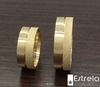 PAR DE ALIANÇAS EM OURO 18K REF.112008-16G