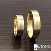 PAR DE ALIANÇAS EM OURO 18K REF. 112008-8G