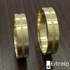 PAR DE ALIANÇAS EM OURO 18K REF. 112016-8G