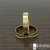 PAR DE ALIANÇAS EM OURO 18K REF. 112033-4g