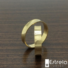 PAR DE ALIANÇAS EM OURO 18K REF. 112034-4g - comprar online
