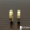 PAR DE ALIANÇAS EM OURO 18K REF. 112036-4g