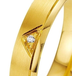 Par de alianças ouro18k750 Ref. 113012 - comprar online