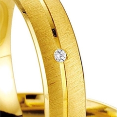 Par de alianças ouro18k750 REF. 113024 - comprar online