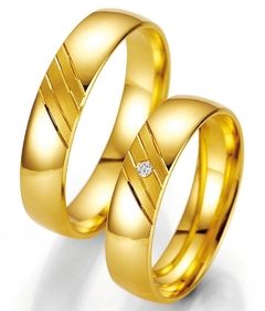Par de alianças ouro18k/750 REF. 113030 - comprar online