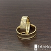 Par de alianças ouro18k/750 REF. 117001 - 13g