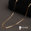 Corrente piastrine ouro18k/750 60cm