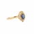 Anel Safira Diamantes Ouro 18K/750 AN39-20