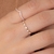 Anel V Zircônia Ouro 18k/750 AN40-10 - comprar online