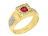 Anel de formatura ouro18k/750 Ref. ANF166