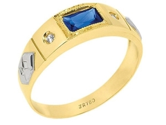 Anel de formatura ouro18k/750 Ref. ANF183