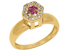 Anel de formatura ouro18k/750 Ref. ANF201