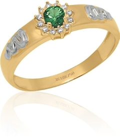 Anel de formatura ouro18k/750 Ref. ANF212