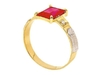 Anel de formatura ouro18k/750 Ref. ANF513