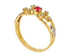 Anel de formatura ouro18k/750 Ref. ANF517