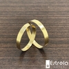 Par de alianças em ouro 18k/750 Ref.118002 - 2g