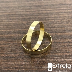 Par de alianças em ouro 18k/750 Ref.118002 - 2g na internet
