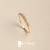 Anel aparador ouro18k/750 - comprar online