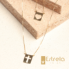 Escapulário personalizado ouro18k/750 60cm