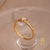 Anel Solitário Cravejado Ouro 18K/750 AN111-14 - comprar online