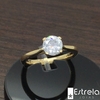 Anel solitário ouro18k750 Ref. AN10