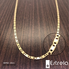 Corrente piastrine ouro18k/750 Ref. BBPI03-60CM