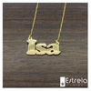 Colar personalizado com nome ouro 18k/750 Ref. 3755