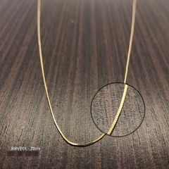 Corrente veneziana curta ouro18k/750 Ref. BBVE0170-70CM