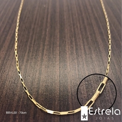 Corrente veneziana longa ouro 18k/750 Ref. BBVL0370-70CM