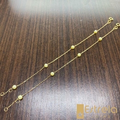 Pulseira baby ouro18/750 (unidade)