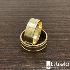 Par de alianças em ouro 18k REF. 112180-8G - comprar online