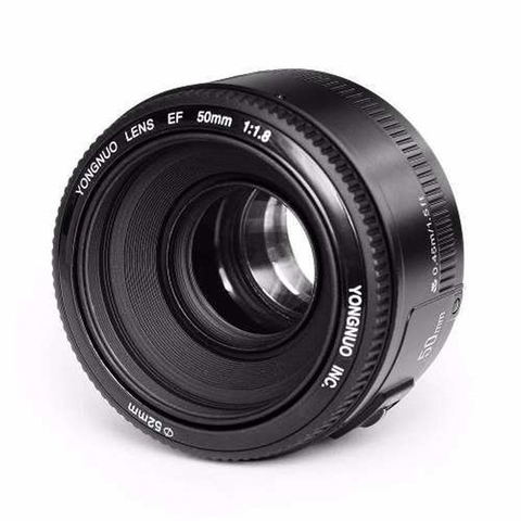 Lente Yongnuo 50mm Yn50mm F1.8 Canon Nikon Garantia