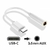Adaptador Auriculares Celular Usb-c Hembra jack 3.5 Generico - tienda online